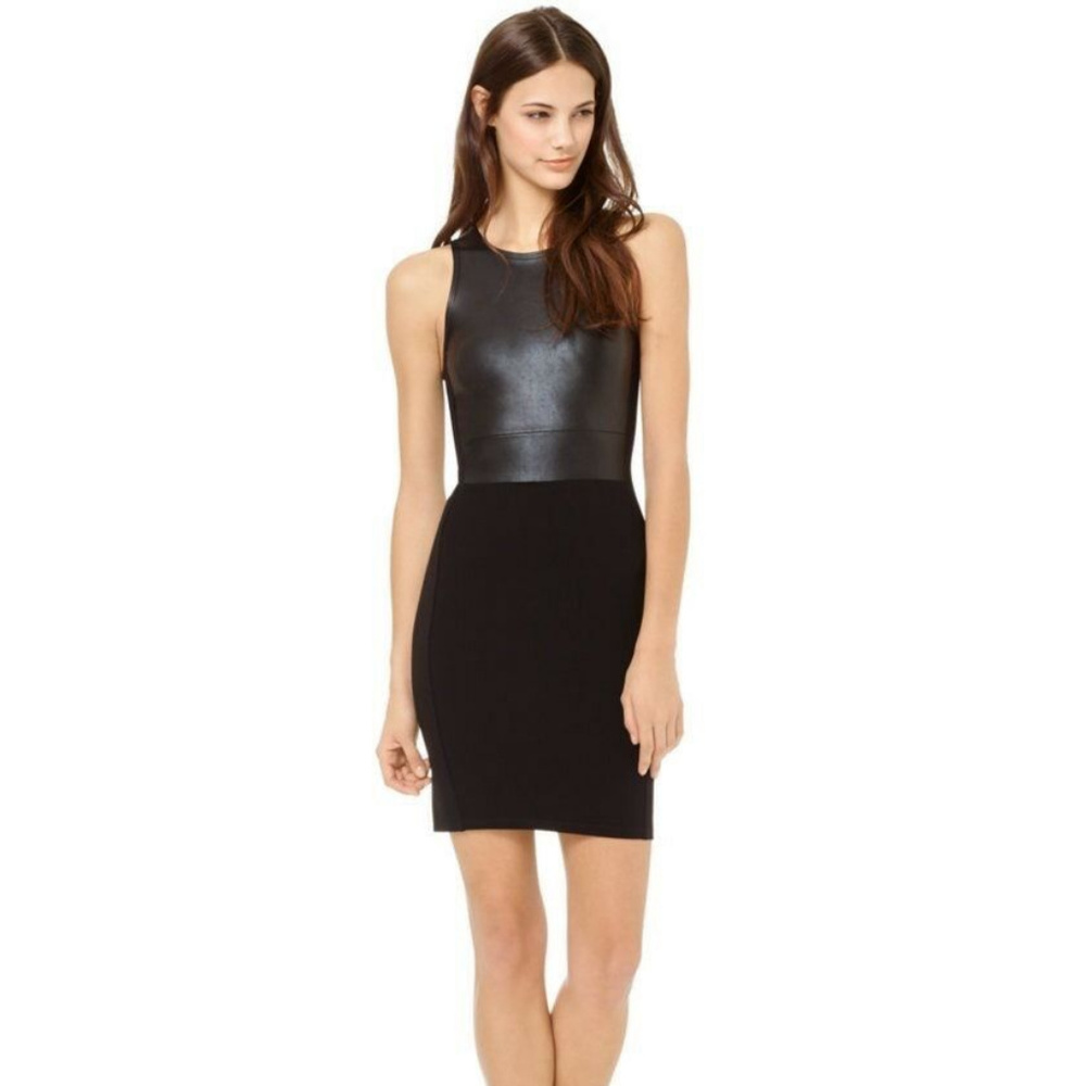 Aritzia Wilfred Free - Elin Black Bodycon Dress XS